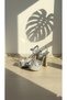 Women's Thick Heeled Stone Embellished Evening Dress Shoes - 4