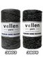 Premium Shine Glitter Macrame Cord 100Gr 150m 10 Pack Bag Supla Bracelet Cord - 4