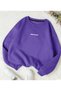 Unisex Women/Men Brklyn Custom Printed Colorful Oversize Crew Neck Cotton Sweatshirt