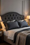2 Pieces 100% Cotton Ruffle Pillowcase 50X70 cm Modern with Hidden Zipper - 4