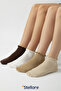 Women's Ruffle Detailed Ankle Socks 8 Pairs - 2