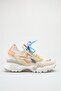 Women's Sports High-Top Sneakers with Laces - 3