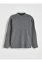 Lcw Vision Anthracite High Collar Women's Knitwear Sweater - 3