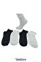 Women's Ruffle Detailed Ankle Socks 4 Pairs - 2