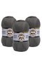 Madame Petite Anti-Pilling Knitting Yarn 100Gr | 143-Füme |   3 Pieces