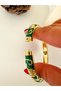 Special Series Green Enamel, Flower Patterned Clamp Acr8709 - 2