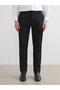 Black Standard Fit Gabardine Men's Chino Trousers (S6) - 2