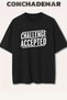 Challenge Accepted Barney Printed Premium Oversize Cotton T-Shirt