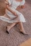 Silver Heeled Shoes High Heels Women's High Heel Evening Dress Thin Heel - 2