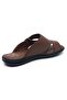 100% Genuine Leather Daily Orthopedic Men's Large Size Velcro Slippers 45-49 - 3