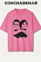 The Vampire Diaries Salvatore Brothers Printed Premium Oversize Cotton T-Shirt