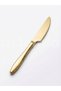 New Gold Dine Gold Dessert Knife 6 Pieces - 2