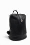 Silver Polo Women's Backpack Honeycomb Pattern Black 1072 - 2