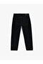 Cotton Regular Waist Vintage Straight Fit Jean Pants - 5