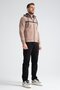 Mink Men's Winter Tracksuit Set, Three-Thread Hooded Regular Fit - 2