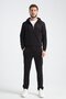 Black Men's Tracksuit Set Seasonal Luxe Quality Cotton - 7