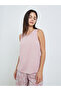 Women Pink Sleeveless Top and Floral Pyjama Set - 3