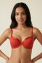 Pomegranate Blossom Young Girls Satin Detailed Padded Underwire Bra - Removable Straps Supported Everyday Bra - 2