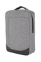 Unisex Gray Backpack School Office Business Daily Use 15.6" Inch Waterproof Fabric - 6
