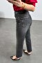 Smoked High Waist Belted Boyfit Jean 2004 - 3