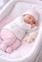 5-Piece Cute Musician Patterned Newborn Baby Girl Hospital Discharge Bodysuit Set (Boxed) - 2