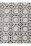 Handcrafted Lace Square Tablecloth for 6 People, Gift, Dowry, Nostalgic, Vintage - 2
