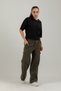 Verona Outdoor Zw-2 Women's Flap Pocket and Adjustable Leg Pants Khaki - 7