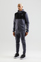 Engineered Hr Fleece I Men's Full-Length Zip-Up and Hooded Tracksuit Set Titanium - 7