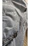 Intense Shiny Stone Light Blue Palazzo Jean Lightweight Lycra - 5