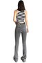 Abril Füme Flared Solmaz Women's Flexible High Waist Denim Trousers - 3