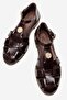 Belivya Women's Genuine Leather Sandals Brown - 4