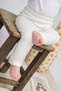 Organic Cotton Ribbed Kids Leggings Baby Leggings