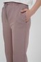 Girl's Two-Thread Fabric Striped Slit Long Pants Jo Jogger Pants Antolon - G192438 - Smoke Gray - 4