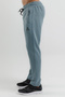 Fleece Men's Woolen and Straight-Leg Sweatpants Khaki - 2
