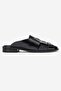 Berdinya Women's Genuine Leather Slippers Black - 3