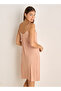 Set of 2 - Long Slip Dress Sleeveless Lace Trim - 3