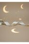 Auspicious Ramadans Written Gift Wrapping Ribbon, Gold Foil Satin Ribbon, 2.5cm X 5m, Cream - 4