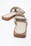 Harville Women's Genuine Leather Slippers Beige - 3