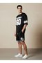 Men Relaxed Fit Round Neck Short Sleeves Green Bay Packers Print T-shirt - 2