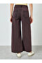Women Brown High Rise Wide Leg Jeans - 4
