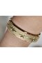 Kumlu Bracelet North Star Bracelet Steel Gold 14 Silvery Model - 6