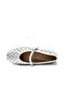 (Park Moda) Daily Women's Flat Shoes Silver - 4