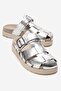 Jilda Women's Genuine Leather Slippers Lame