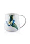 Folium Blue Porcelain Mug Kpa0262 340 Cc