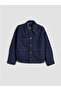 Lcw Visionindigo Shirt Collar Oversize Women's Jean Jacket - 2