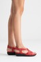 Mintha Genuine Leather Women's Sandals Red - 3