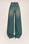 Unisex Loose Relaxed Baggy Jean Pants - 2