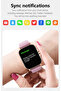 Smartwatch Bluetooth Call, 1.69" Touch Screen, Heart Rate & SpO2, Sleep & Sports, IP67 - 3