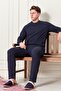 2 İplik Karyoka Stitched Men's Cotton Comfortable Pajama Set - 6