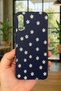 Samsung Galaxy A70 Compatible Mini Daisy Patterned Silicone Shock Absorbing Classic Protected Rubber Case - 2